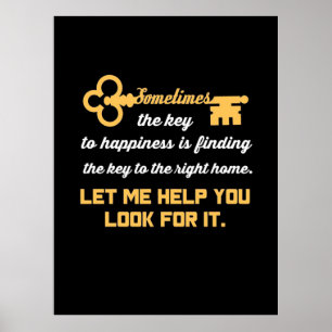 Nyckel till ert nya hus poster