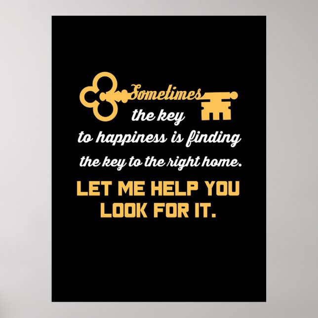 Nyckel till ert nya hus poster (Framsidan)