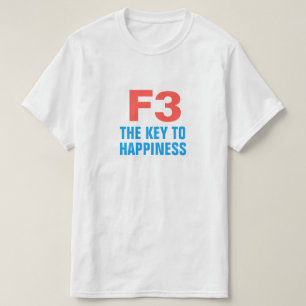 Nyckel till lycka t shirt
