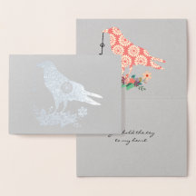 Nyckel till min hjärteRosa Blommigt FågelAnpassnin