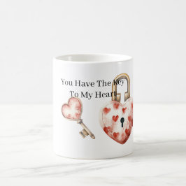 Nyckel Till Mitt Hjärta Kaffemugg