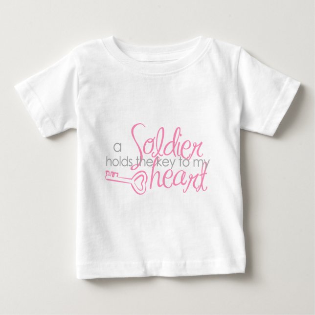 Nyckel till mitt hjärta t shirt (Framsida)