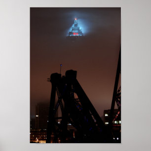 Nyckel- torn i dimman poster