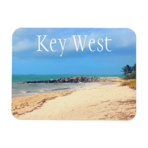 Nyckel Väster Beach, Fort Zachary Taylor State Par Magnet