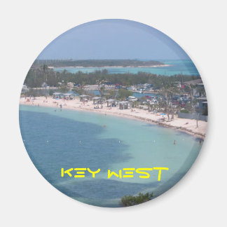 Nyckel Väster Beach Magnet