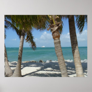 Nyckel Väster Beach Poster