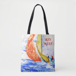 Nyckel Väster FL Jumbo Tote Bag Tygkasse