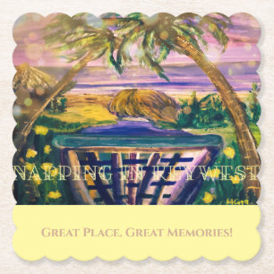 Nyckel Väster, FL Memory Tip of Travel Papper Unde Underlägg Papper