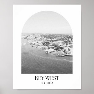 Nyckel Väster Florida Arch Photo Print Poster