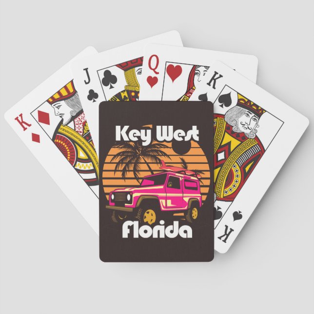 Nyckel Väster Florida Casinokort (Baksidan)