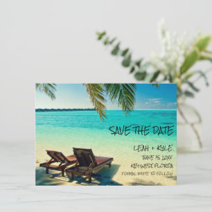 Nyckel Väster, Florida Destination Wedding Spara Datumet