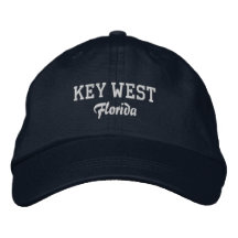 Nyckel Väster Florida Embroired Baseball Hat