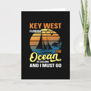 Nyckel Väster florida från havet, och det måste ja Kort
