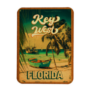 nyckel väster Florida Island Vacation Souvenirs Vi Magnet