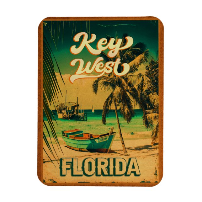 nyckel väster Florida Island Vacation Souvenirs Vi Magnet (Vertikal)