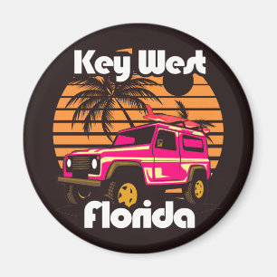 Nyckel Väster Florida Magnet