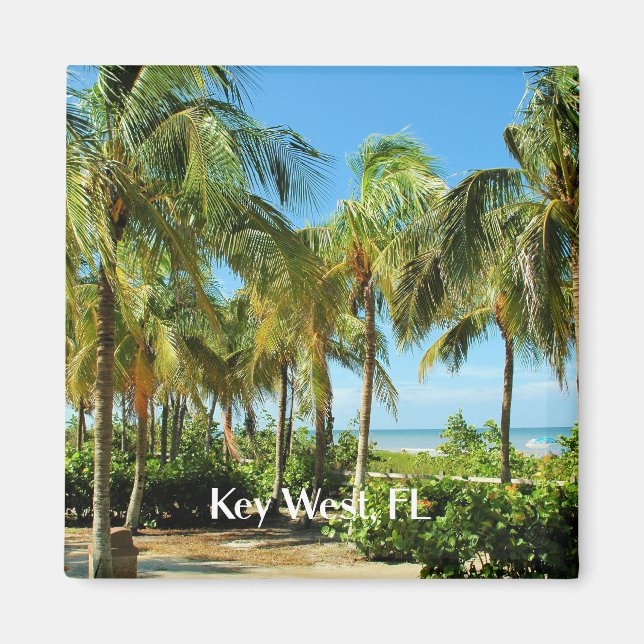 Nyckel Väster, Florida Magnet (Framsidan)