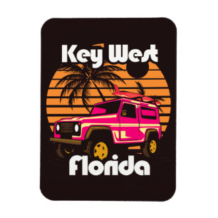 Nyckel Väster Florida Magnet