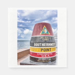 Nyckel Väster Florida Napkins Pappersservett