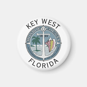 Nyckel Väster - Florida Nycklar Magnet