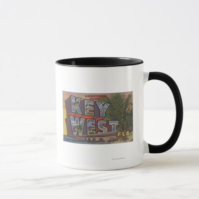 Nyckel Väster, Florida - Stora Brev Scenes Mugg (Höger)