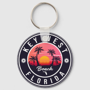 nyckel väster Florida Sunset Vacation Souvenirs Nyckelring