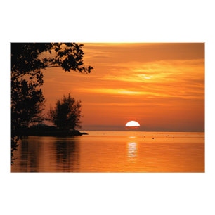 Nyckel Väster, Florida sunset, vackert foto
