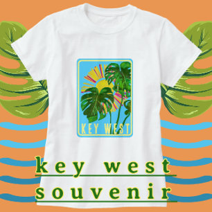 Nyckel Väster Florida Sunshine Tropical Vacation T Shirt