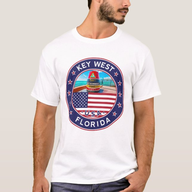 Nyckel Väster, Florida T Shirt (Framsida)