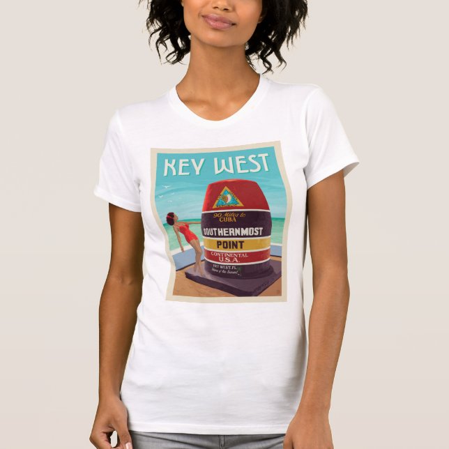 Nyckel Väster | Florida T Shirt (Framsida)