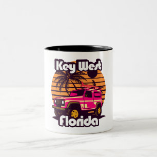 Nyckel Väster Florida Två-Tonad Mugg