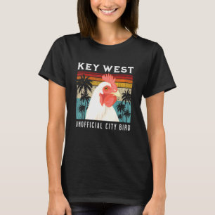 Nyckel Väster Florida Unofficial City Bird Souveni T Shirt
