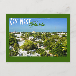 Nyckel Väster, Florida, USA Vykort