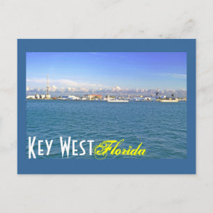 Nyckel Väster, Florida, USA Vykort