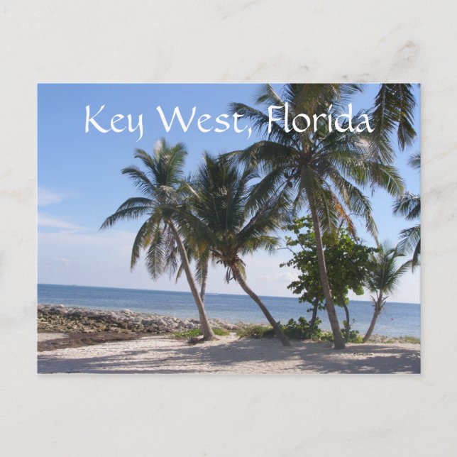Nyckel Väster, Florida Vykort (Framsida)