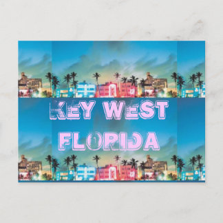 NYCKEL VÄSTER, Florida Vykort