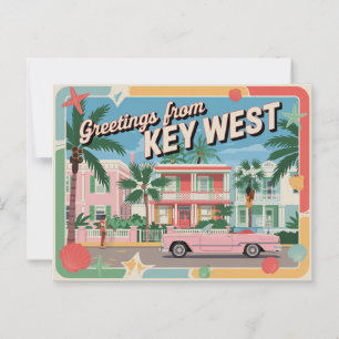 Nyckel Väster, Florida Vykort