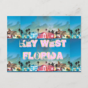 NYCKEL VÄSTER, Florida Vykort
