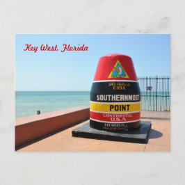 Nyckel Väster Florida-vykort Vykort
