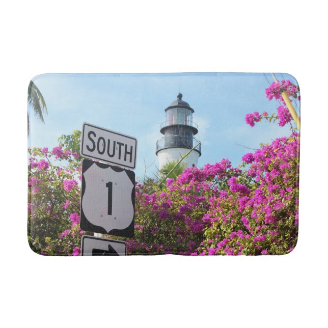 Nyckel Väster fyr, Florida Badrumsmatta (Framsidan)
