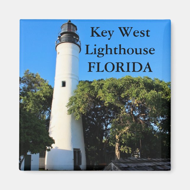 Nyckel Väster fyr, Florida Magnet (Framsidan)