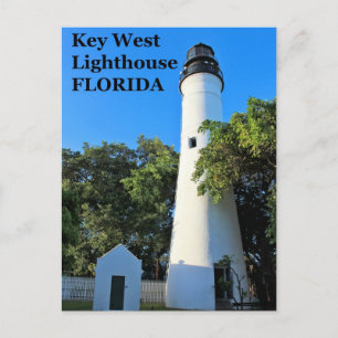 Nyckel Väster fyr, Florida-vykort Vykort