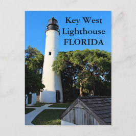 Nyckel Väster fyr, Florida-vykort Vykort