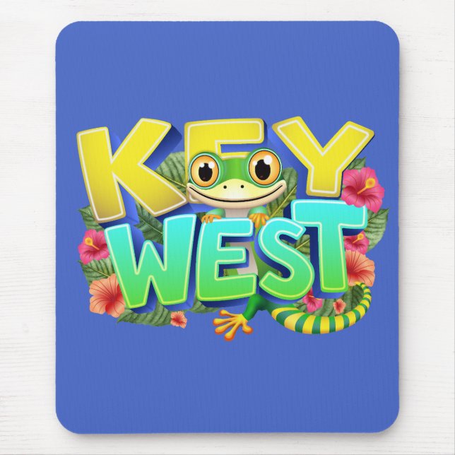 Nyckel Väster Gecko Florida Musmatta (Framsidan)