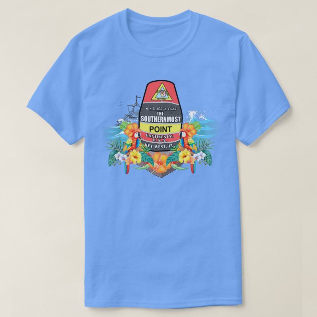 Nyckel Väster i sydöstra delen T Shirt (Design framsida)