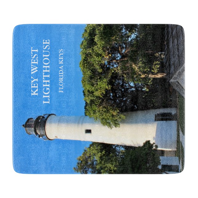 Nyckel Väster Lighthouse, Florida Caking Board (Framsidan)