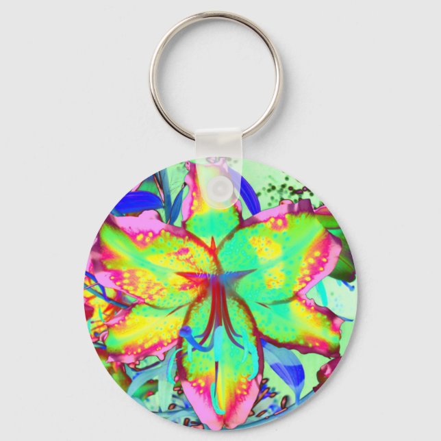 Nyckel Väster Lily Nyckelring (Framsida)