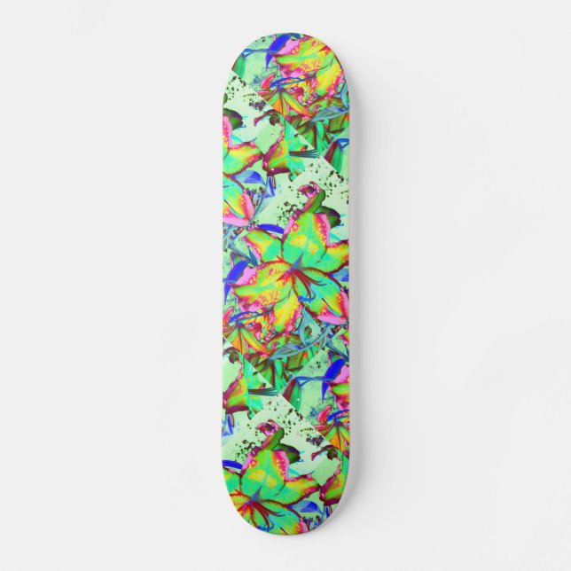 Nyckel Väster Lily Skateboard Bräda 20,5 Cm (Framsida)