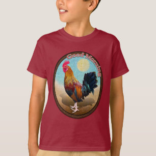 Nyckel Väster - Oval av zigenare vid Tupp Bra förm T Shirt