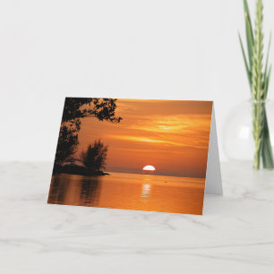 Nyckel Väster Sunset, scenfotografi, Kort